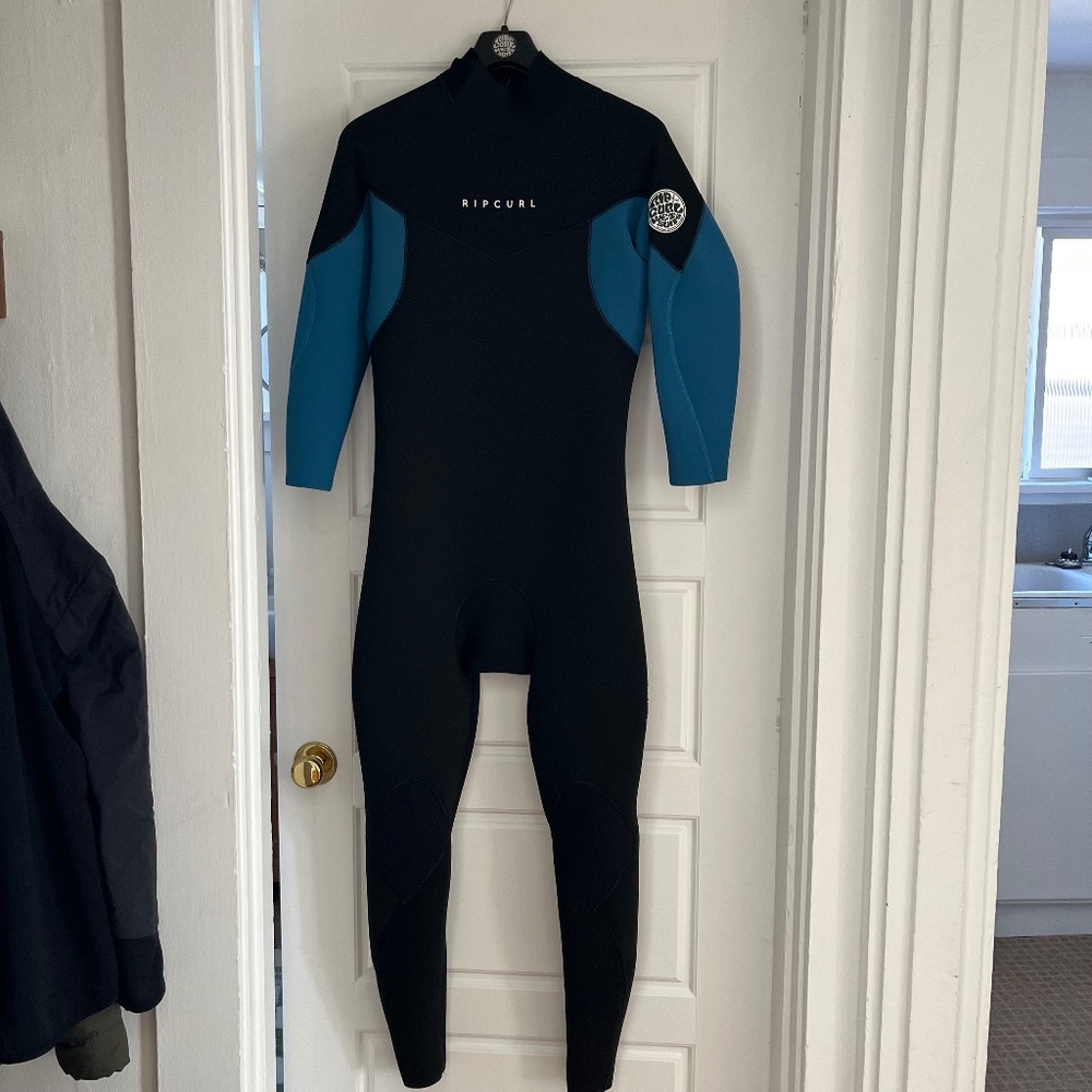 Men's Rip Curl Dawn Patrol 4/3 Back-Zip Wetsuit NWT Size L